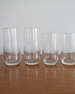 4 NEW Drinking Glasses