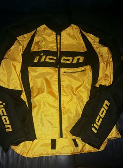 icon motorcycle leather jacket like new
