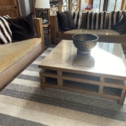 2 Couches and Coffee Table