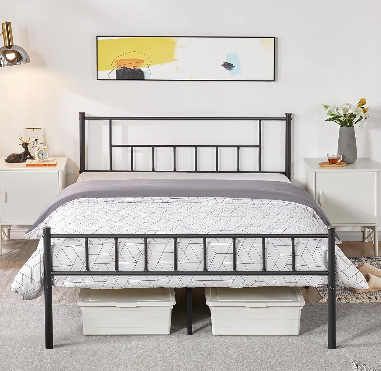 Queen Size Metal Bed frame 