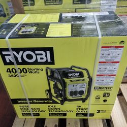 RYOBI 4000 WATTS GENERATOR  BRAND NEW IN BOX 