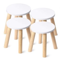 4 Wooden Chair/Stool for Kids (Or all 8 for discount!)