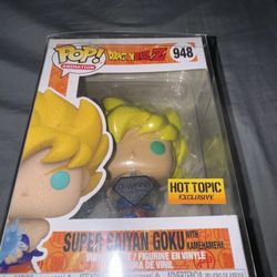 Funko Pop! Dragon Ball Z: Super Saiyan Goku w/ Kamehameha #948 (Diamond)