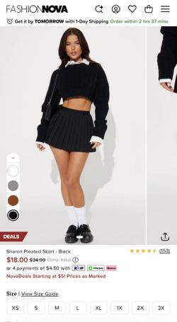 2 Pleated Skirts