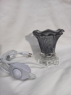 Electric Glass Wax Warmer with Dimmer Cord