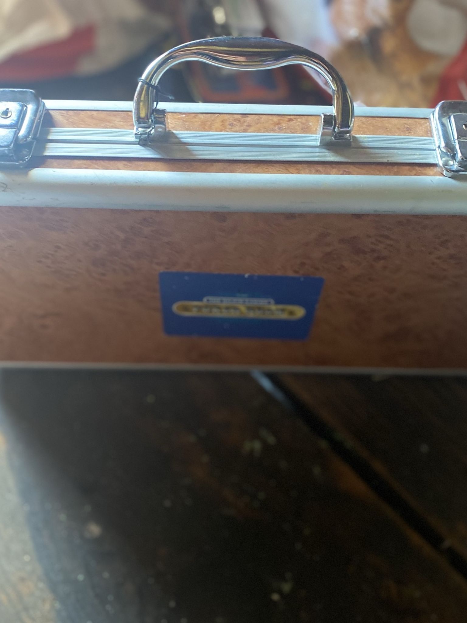 New Poker Set In Case With Key