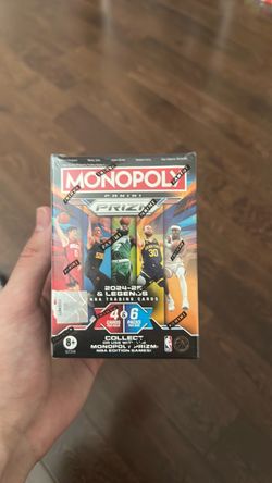 NBA monopoly prizm 2024-25 blaster box