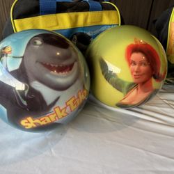 Bowling Ball, Bowling, Disney, Shrek, Shark Tail