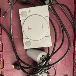 Sony PlayStation 1 Classic Mini PS1 SCPH-1000R Console + 1 Controller (read The Description)