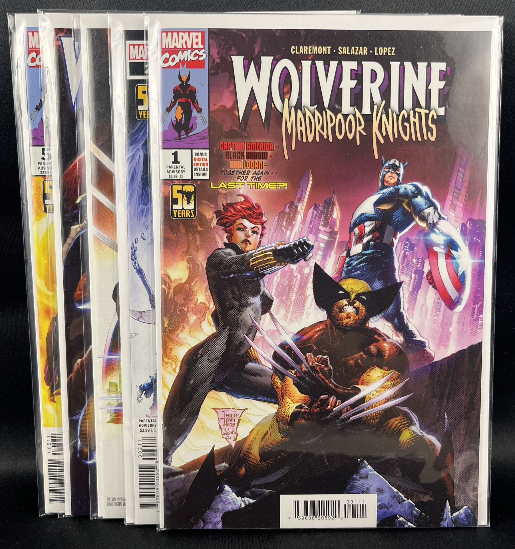 Marvel Comics Wolverine Madripoor Knights (2024) Comic Lot