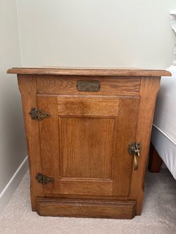 Barn Furniture Icebox Style Wood Nightstands