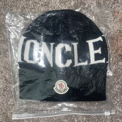 Black Moncler Beanie