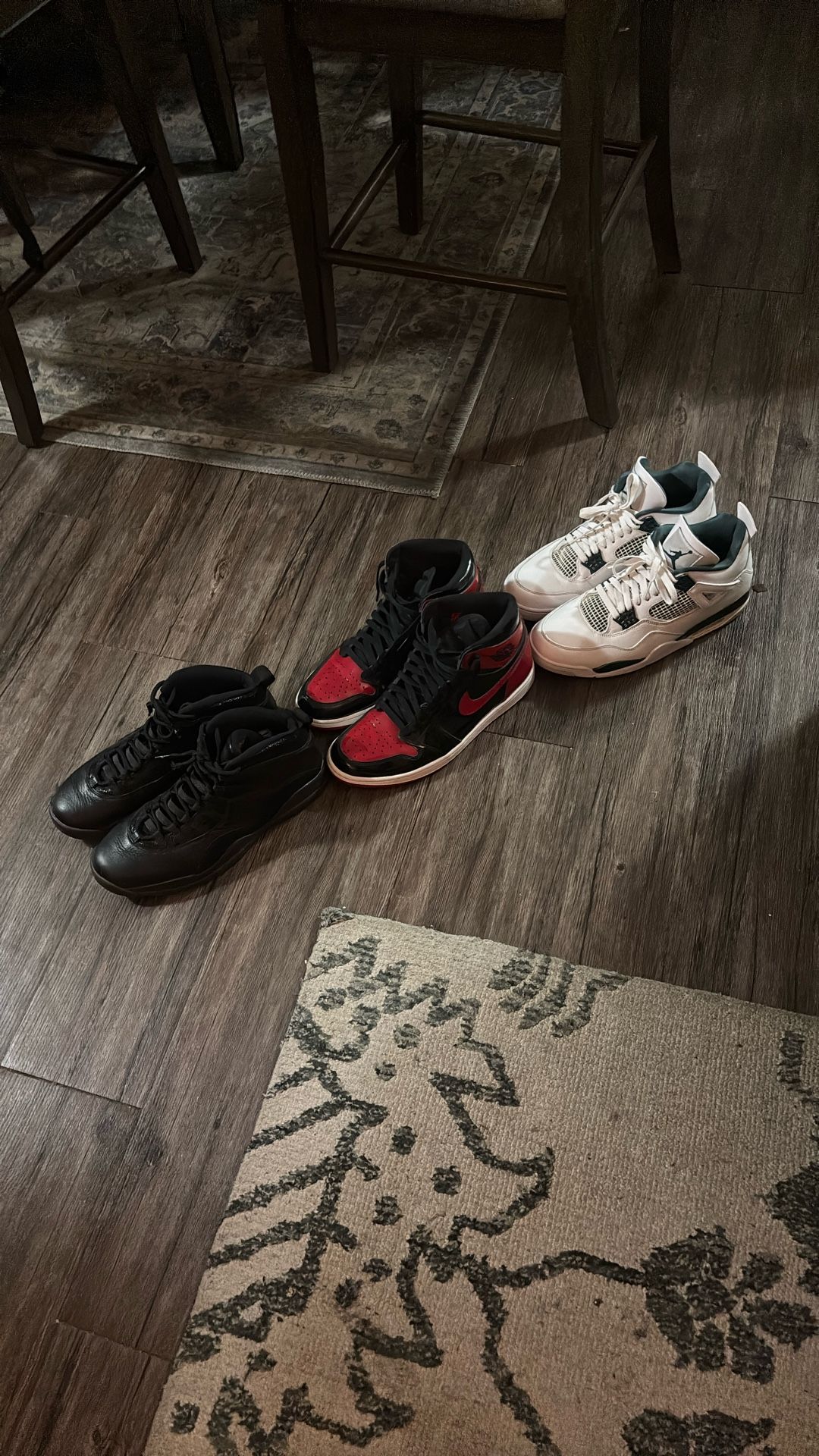 All size 11, all real, all great condition. Everything $225