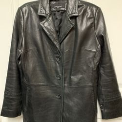 Jones New York Leather Jacket