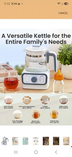 Grownsy Electric Kettle with Temperature Control