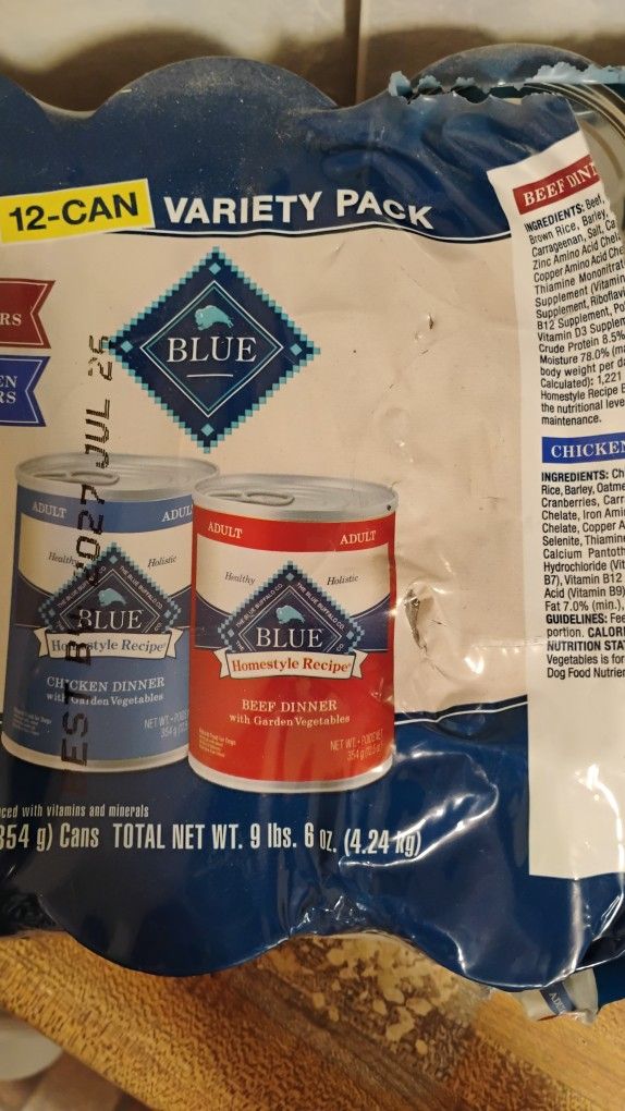 Blue Buffalo Dog Food (Beef)