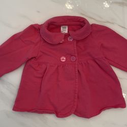 Pink Baby Jacket Size 12 Months 