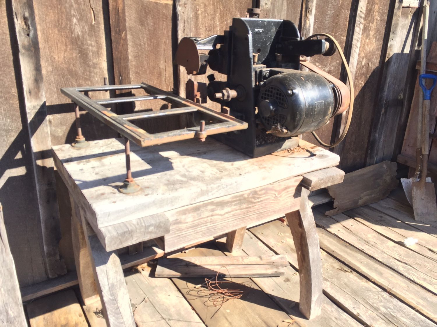 Amish Built Dril For Square Holes