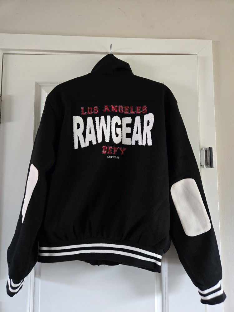 NEW Rawgear Varsity Bomber Jacket M & L