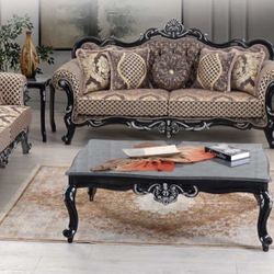 NEW 3 PCS LIVING ROOM SET ! SOFA , LOVESEAT AND CHAIR ! MATCHING COFFEE TABLE IS AVAILABLE ! MINAS HOME FURNITURE 