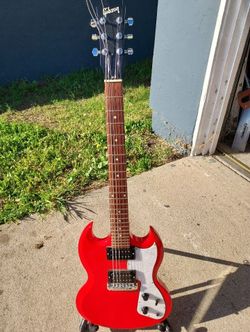 SG Gibson electric guitar