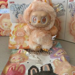 Pop Mart Labubu The Monsters Big into Energy Series Happiness Vinyl Plush Pendant