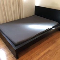 Black Queen ikeaQueen ikea malm bed