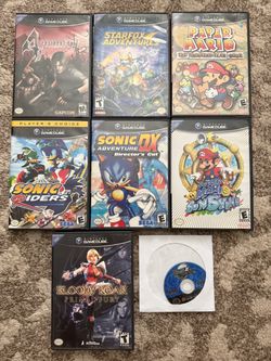 Nintendo gamecube games 50 each