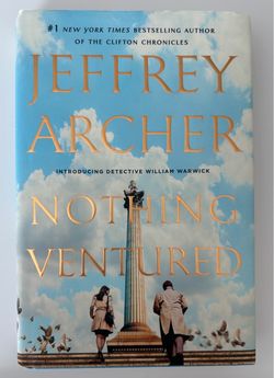 🌸NOTHING VENTURED by Jeffrey Archer (Hardcover - New)
