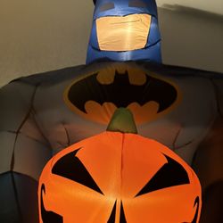 2024 9ft Batman With Pumpkin And Cape Gemmy 