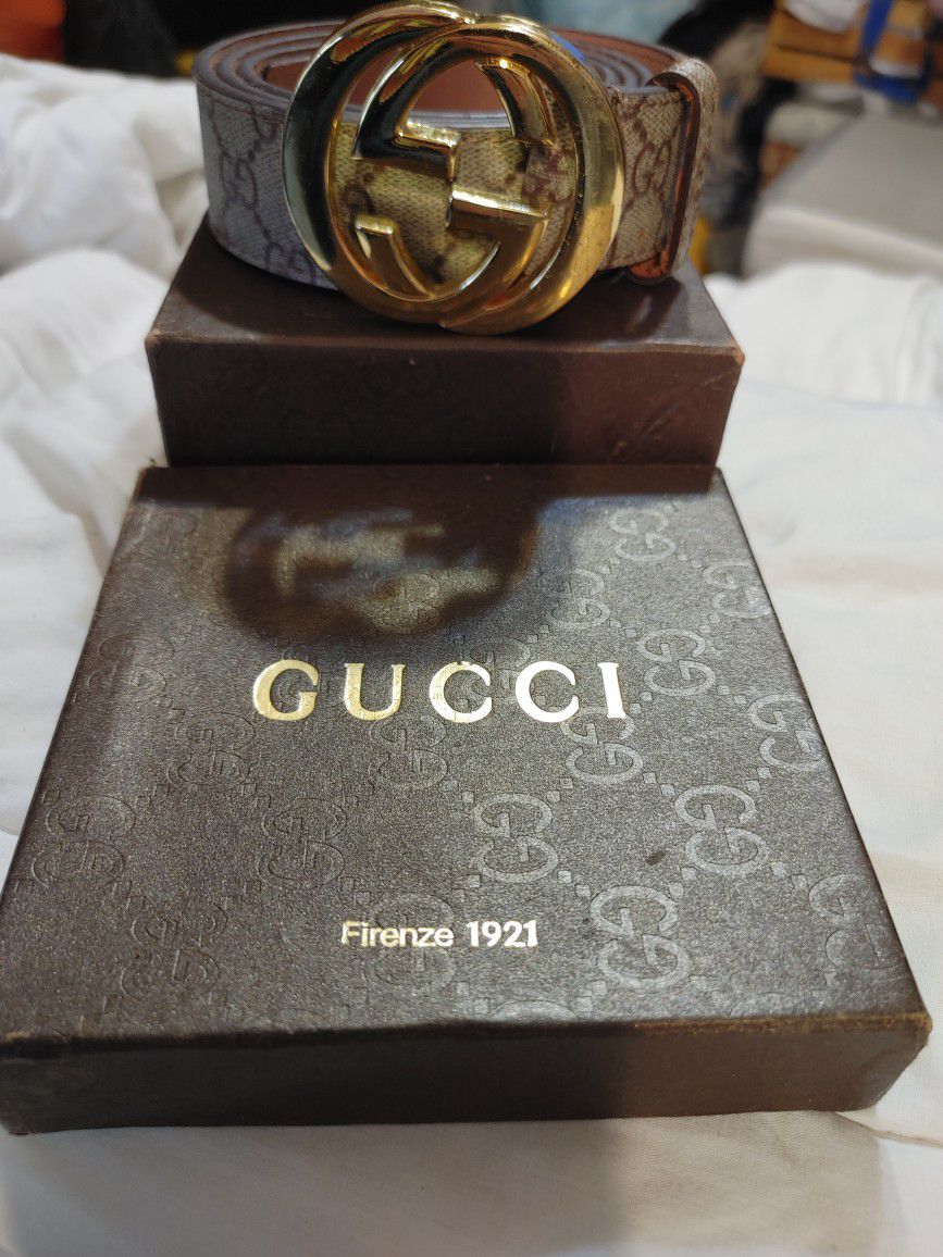 Authentic Gucci Supreme Belt 