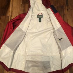 Rain Jacket  LLBean Size 14-16 youth Like New 