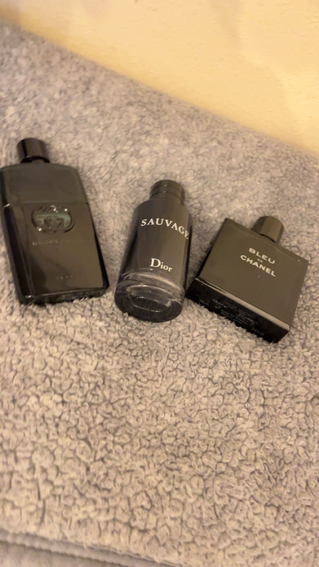 Hmu with offers for chanel edt dior edt and gucci guilty black sold individually 