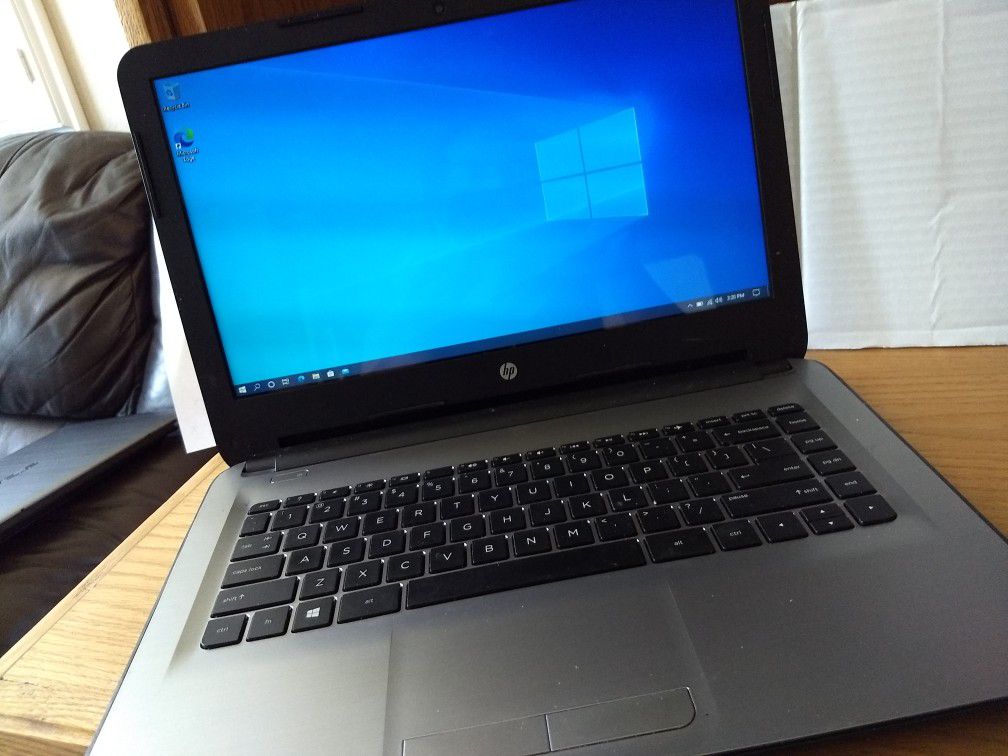 HP 14" laptop notebook.