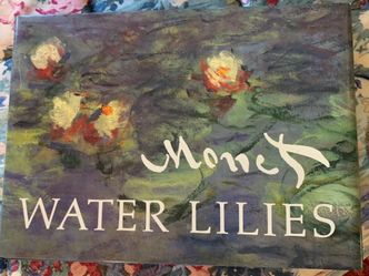 Monet Water Lilies Coffee Table Book