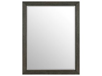 Modern Veil 36" Wide Durable Wood Framed Mirror