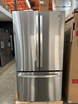 🔥 BRAND NEW GE 27 CU. FT. FRENCH DOOR REFRIGERATOR 🔥
