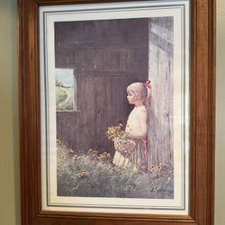 Framed Summer Daydream Print