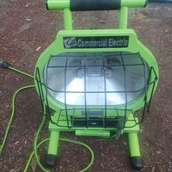 Commercial electric halogen work light 2025