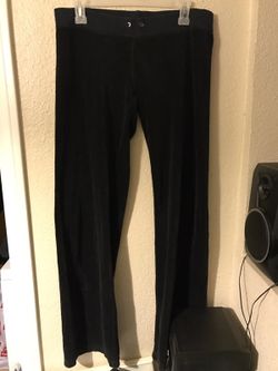 Black Juicy couture lounge pants