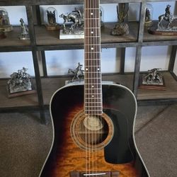 Washburn D10 QSB Acoustic Guitar