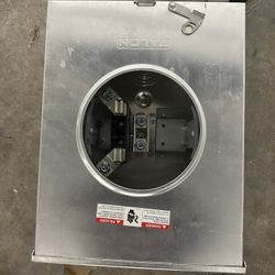Brand New Talon UAT437-XGF 200 Amp Meter Socket