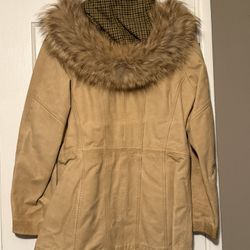 Overland Women’s Leather & Fur Jacket
