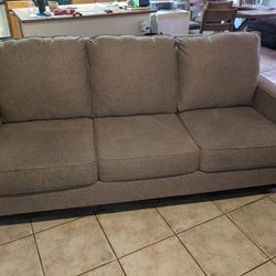 Ashley Couch And Chair Set - Granite Color Almost Brand New