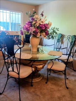 🦃🎄 HOLIDAY READY! BEAUTIFUL 7-PIECE DINING SET! 🎄🦃