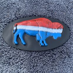 The Red White And Blue Buffalo Wall Plaque