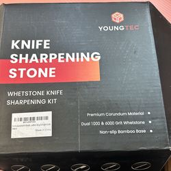 Knife sharpening stone kit