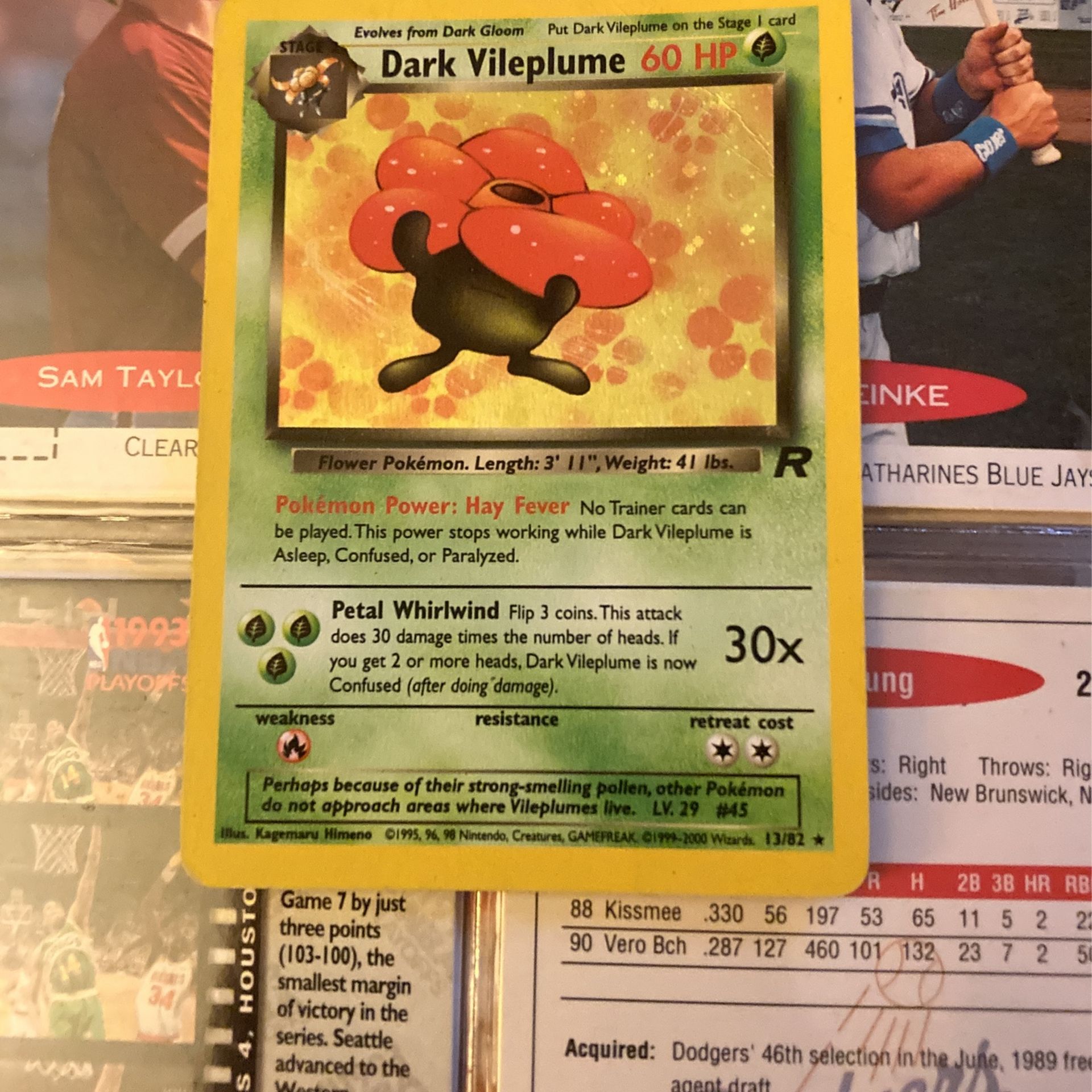 Dark Vileplume 60 HP
