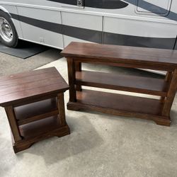 Sofa & End Table