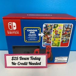 Nintendo Switch V2 Mario - PAYMENTS AVAILABLE With $1 DOWN